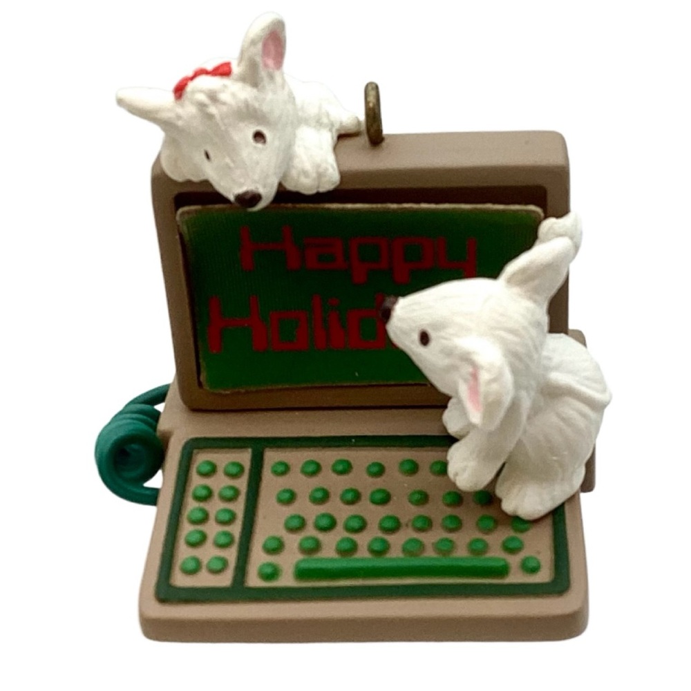 Hallmark 1987 “Happy Holidata” Christmas Ornament